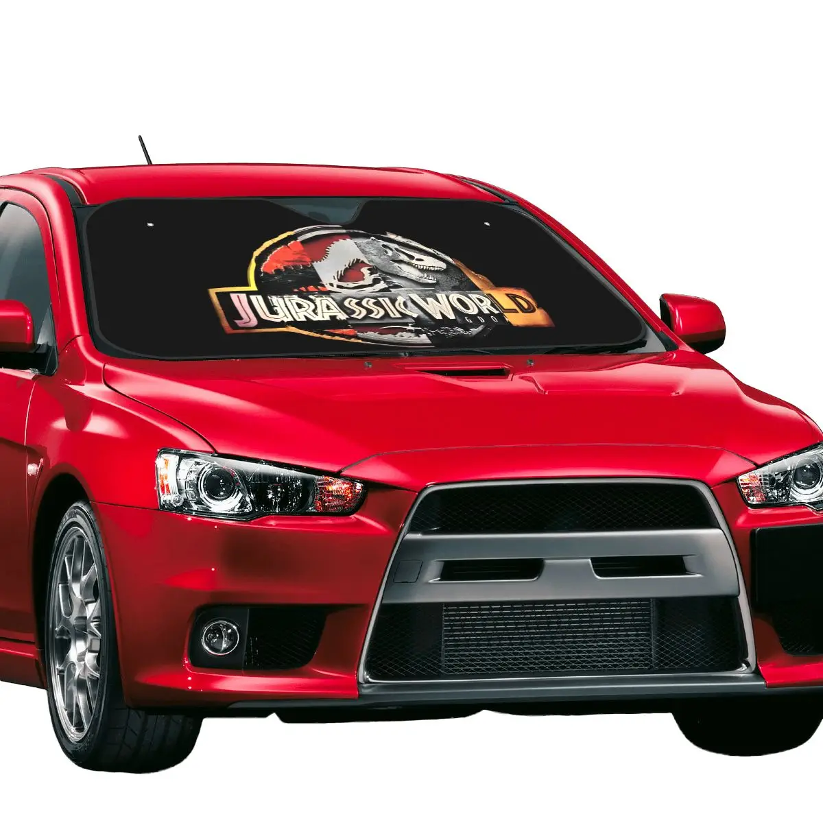 العالم الجوراسي ولادة جديدة ظلة الزجاج الأمامي 2025 الديناصورات فيلم موضة سيارة الزجاج الأمامي 76x140 سنتيمتر الشمس قناع سيارة يغطي #5