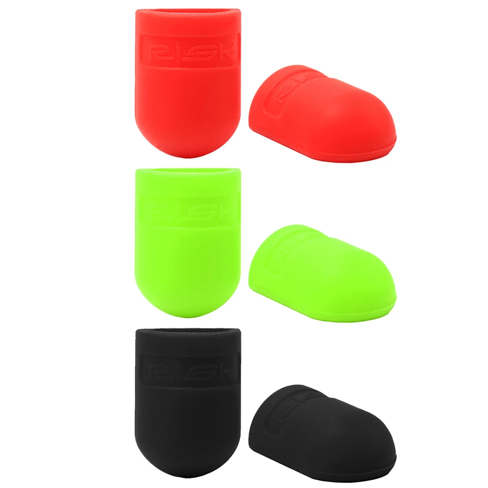 

RISK Silicone Bicycle Shift Lever Cover Bike Derailleur Protective Sleeve 2pcs