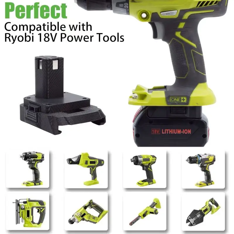 Conversor de Adaptador de Bateria para Bosch 18v Conversor de Lítio para Ryobi One 18v Ferramenta sem Escova Apenas Adaptador