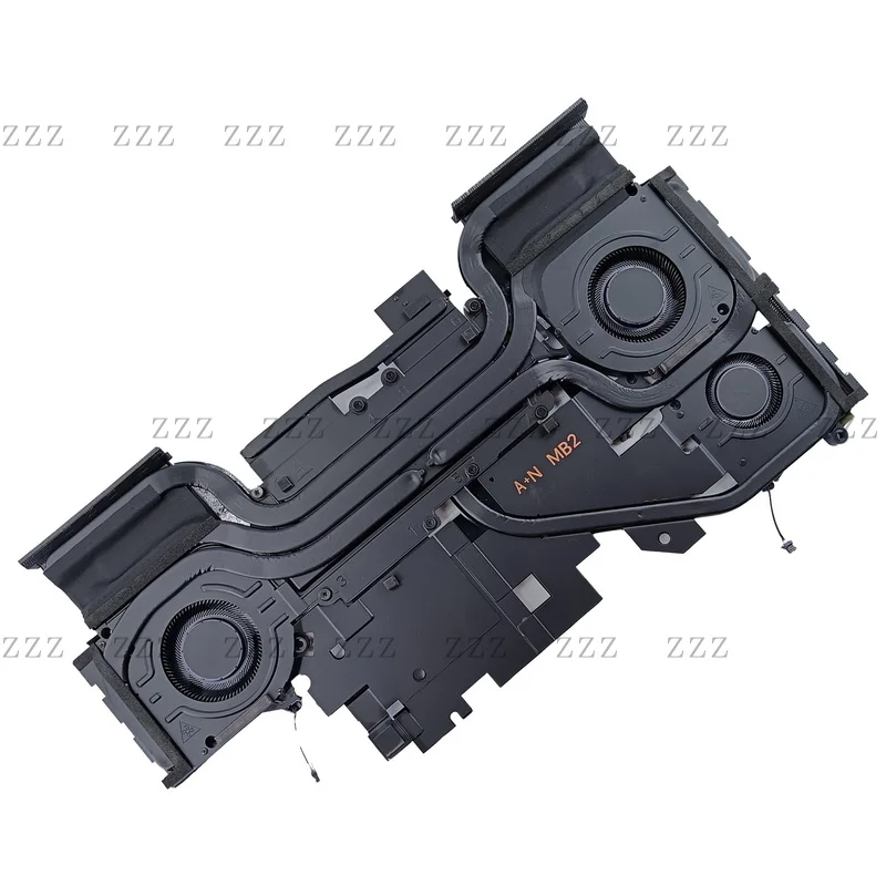 ZZ New For Dell Alienware M16 R1 Laptop Cooler CPU GPU Fan Heatsink A+N MB2 01KG08