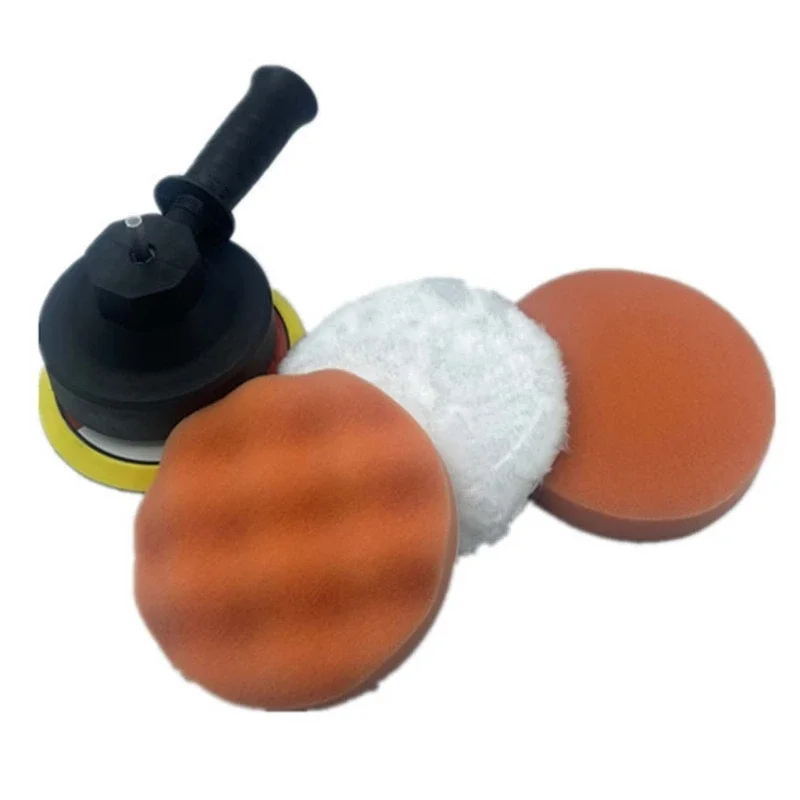 

Waxing Polisher & Buffer Pads, 5" Buffer Polishers Pads, Auto Polishing Pad, Drill Buffer Attachment Foam Buffing Pads