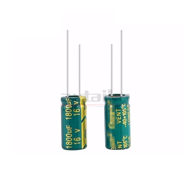 20PCS 1800UF 6.3V 10V 16V 8*16/10*20MM High Frequency Low ESR Aluminum Electrolytic Capacitor DIP