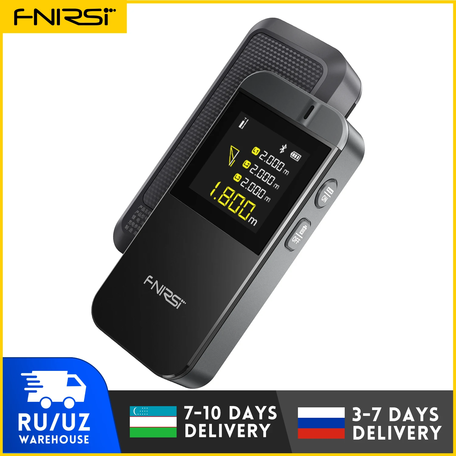FNIRSI IR40 smart laser rangefinder 40m digital distance meter with app
