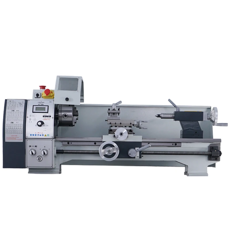 TC250 multifunctional micro instrument metal woodworking small machine tool 220V home lathe woodworking function