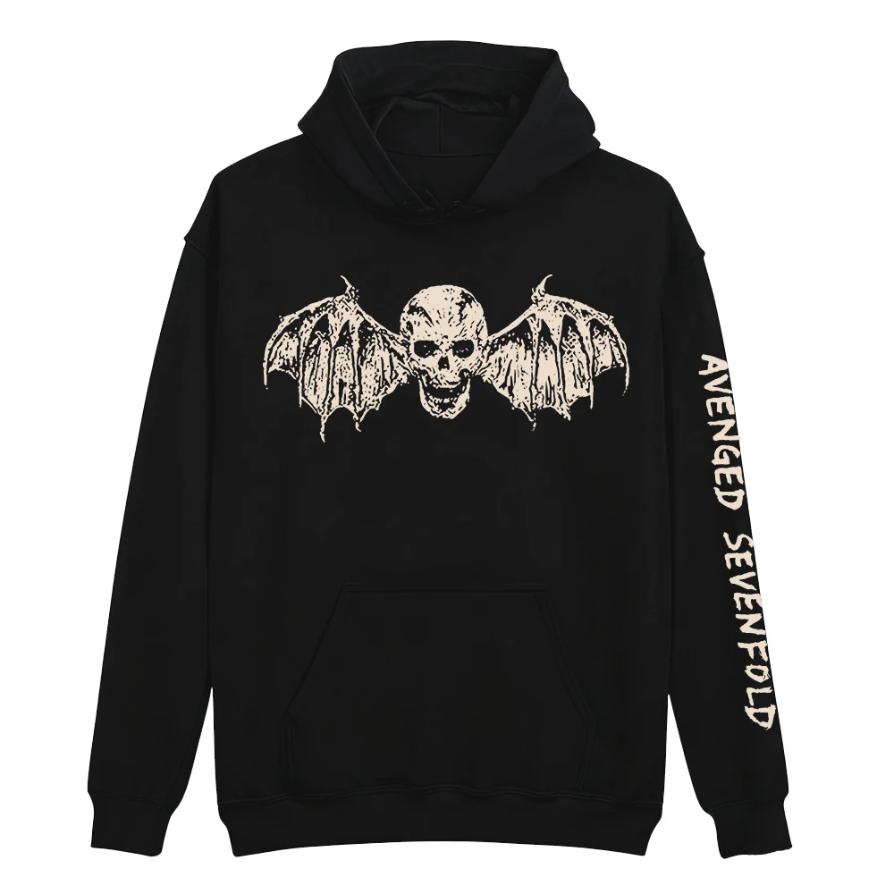 AVENGED SEVENFOLD Rock Band Hoodies Long Sleeve Loose Male Hooded Sweatshirts Heavy Mental Unisex Streetwear Men Clothing Print