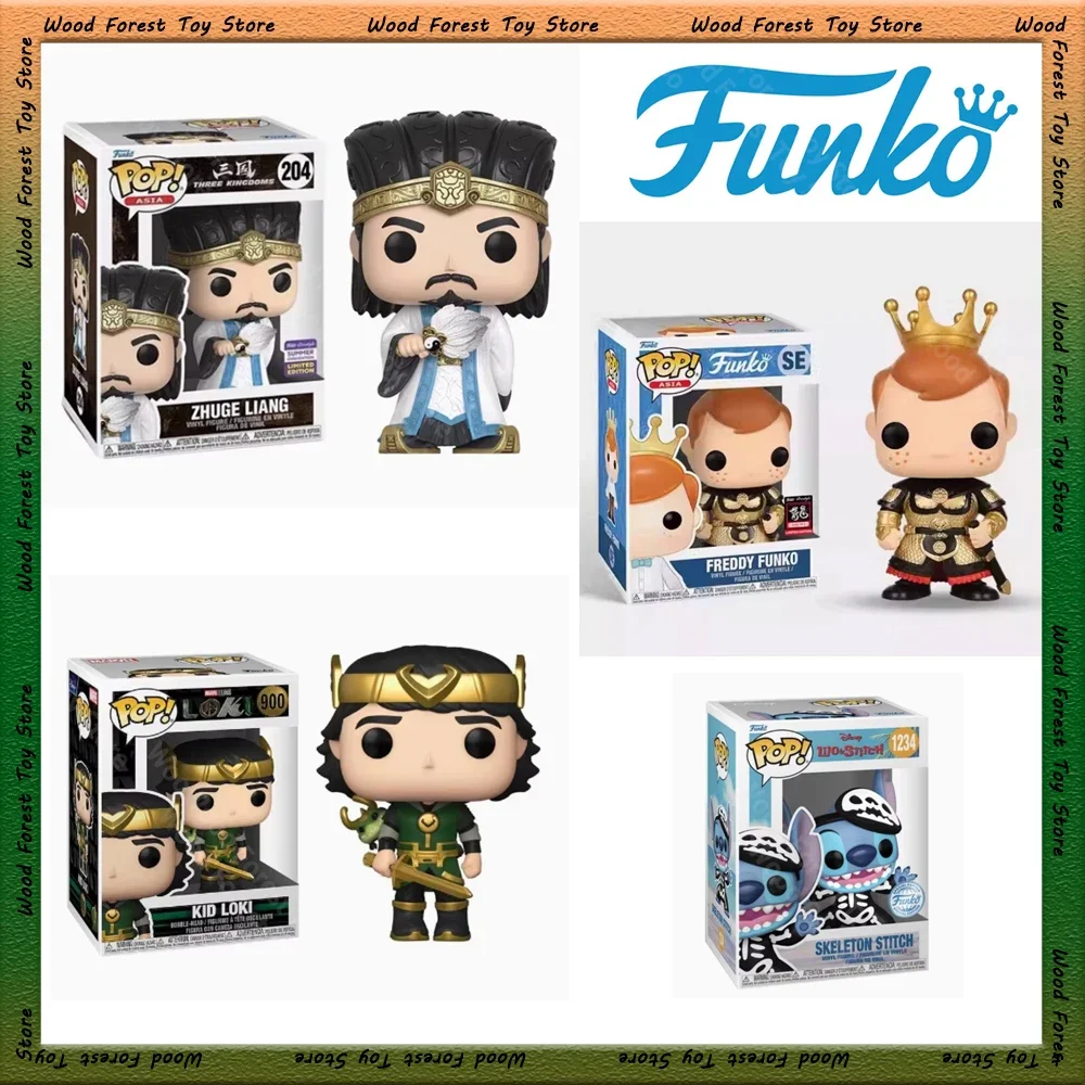 Funko Pop! Special Sale First Come First Served Anime Figure Stitch Freddy Loki Figurine Collection Model Toys Birthday Gift