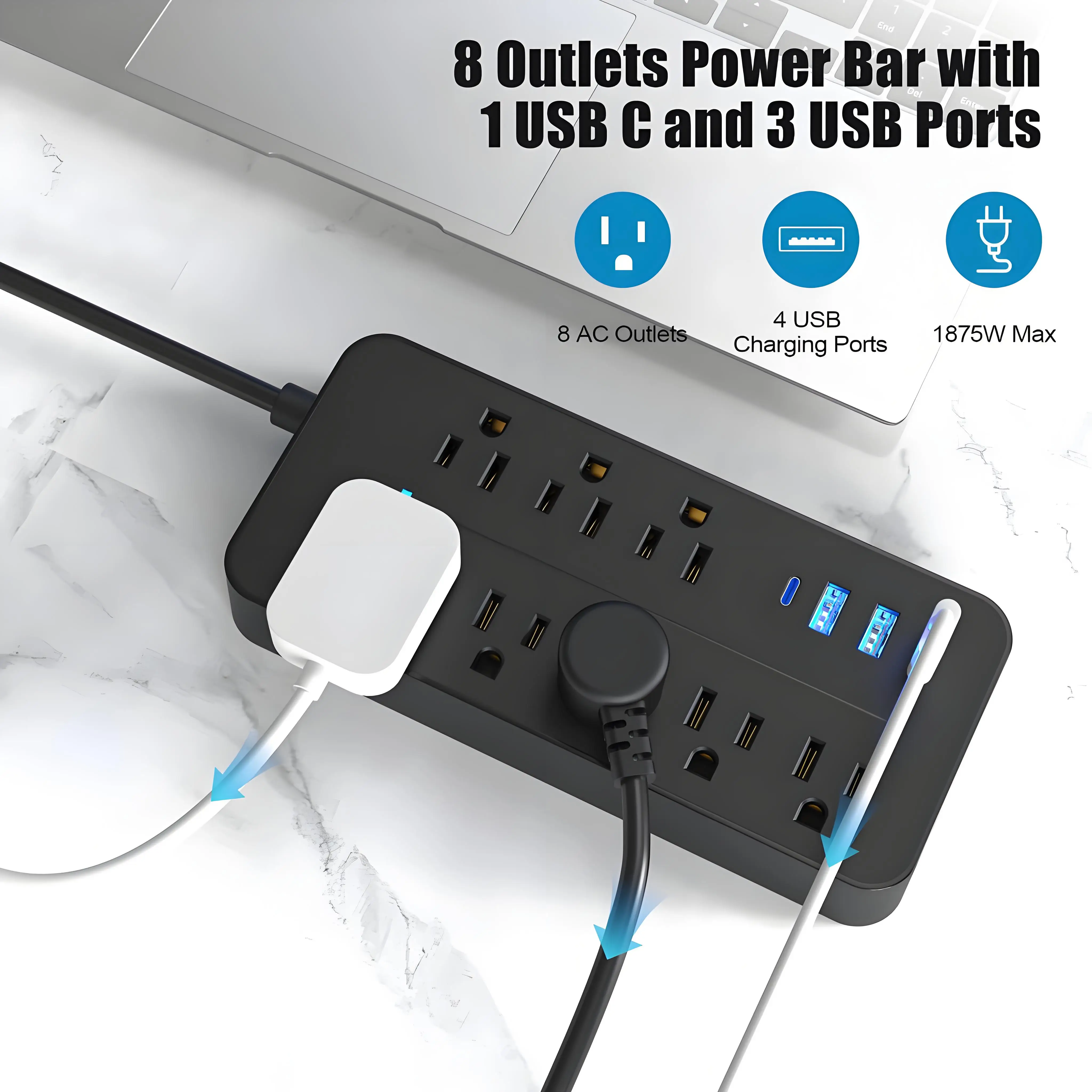 8-Outlet Surge Prot… - image