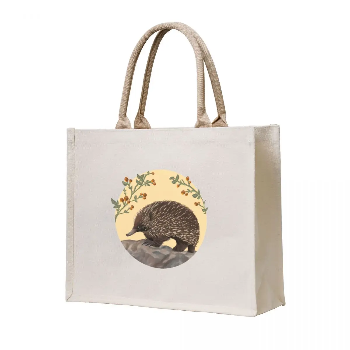 

Echidna (Spiny Anteater) Tote Bag Shopper handbag tote bags cloth bags shopping bag logo canvas shopping bag