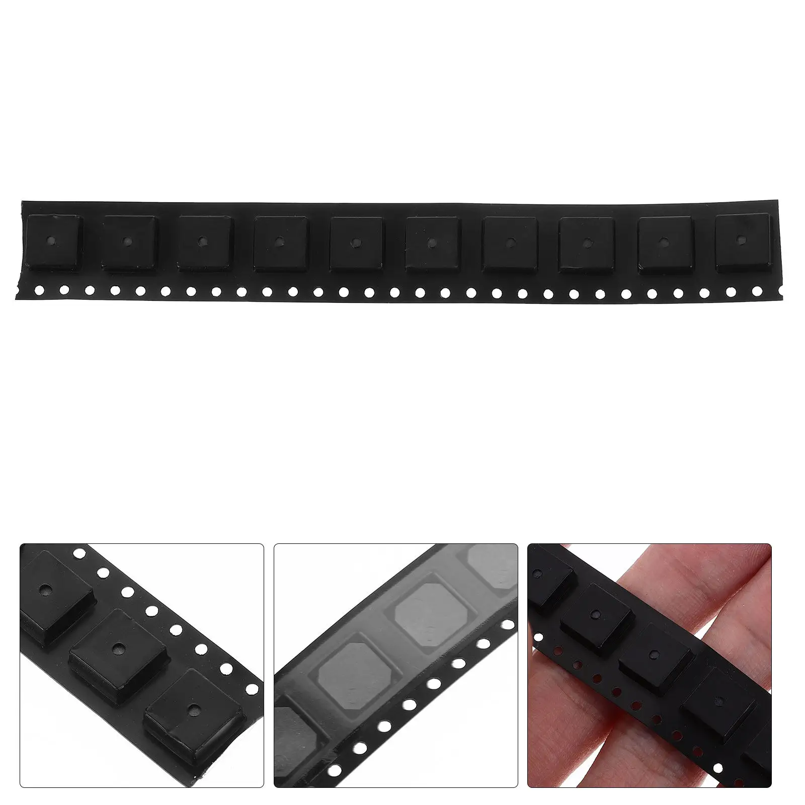 

10 шт. пассивных зуммеров 16 Ом, электронная сигнализация низковольтная, высокочувствительная, компактная, для дверей безопасности