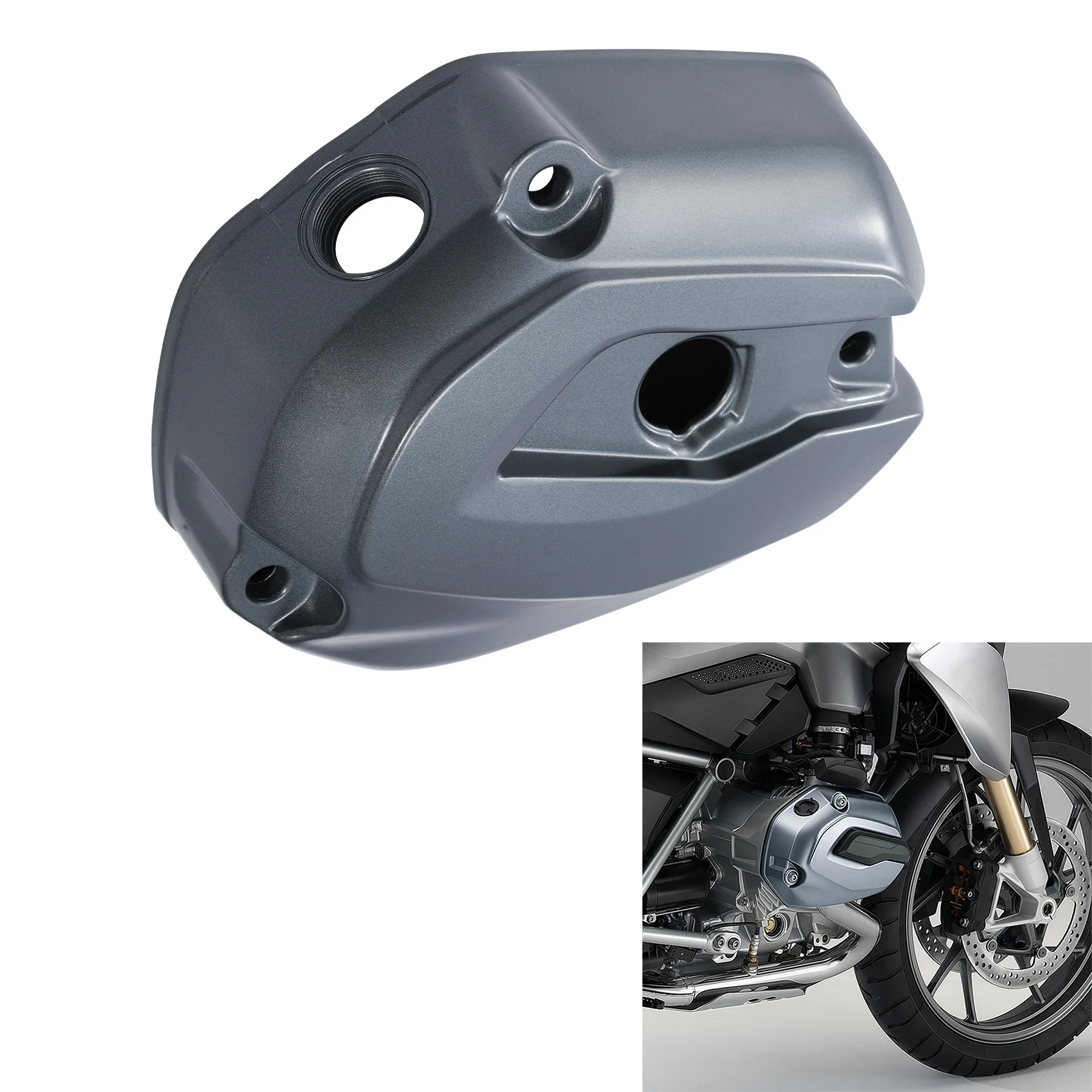 Right Side Right Cylinder Head Valve Cover Case Fit For BMW R1200GS ADVENTURE K50 K51 2013-2017 R1200R RS K53 K54 2015-2017
