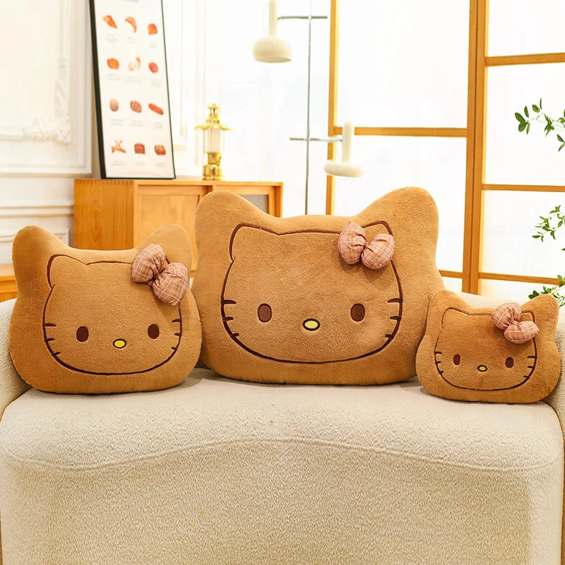 

Kawaii Plush Toy Filled Doll Cute Cartoon Hello Kitty Car Pillow Soft Comfortable Kids Birthday Gift for Girls Women