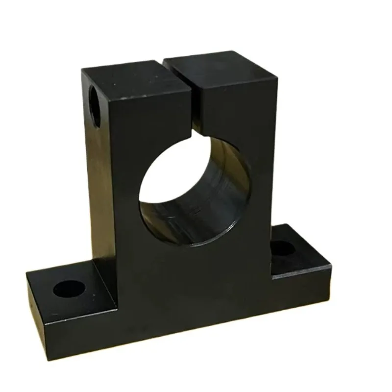 For Optical Axis Fixed Seat, Steel Blackened Guide Shaft, Support Vertical Open Support Seat