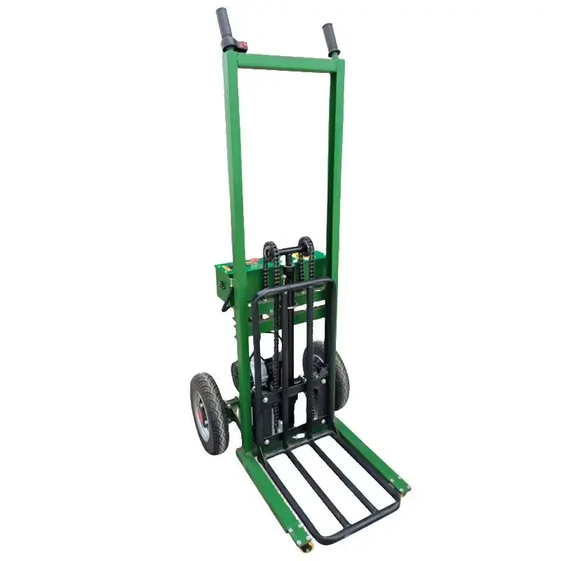 Capable of Lifting and Folding Portable Small-sized Forklift Stacker with Large Load Capacity