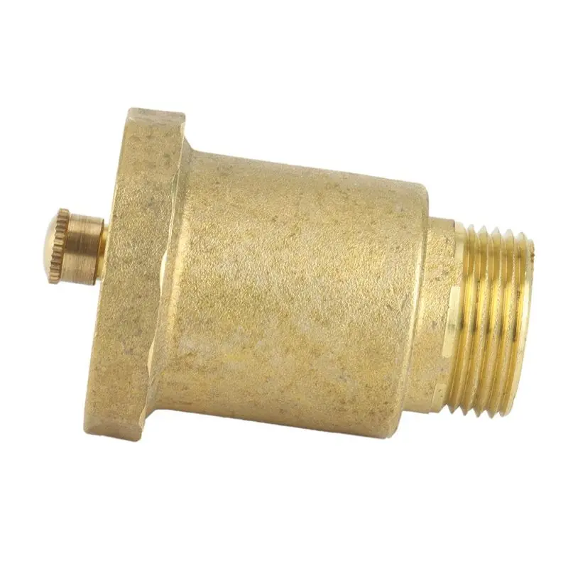 5X Brass Automatic Air Vent Valve 3/4 Inch Male Thread For Solar Water Heater Pressure Relief Valve Tools Air Vent Valve-A68E