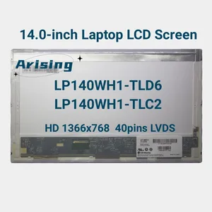 matriks 14 inci LP140WH1 TLD6 LP140WH1 TLC2 LP140WH1 TLD3 LP140WH4 TLN1 TLA1 TLB1 layar lcd laptop 1366*768 40pin 10 pengontrol lp140wh4 penjualan terbaik - №