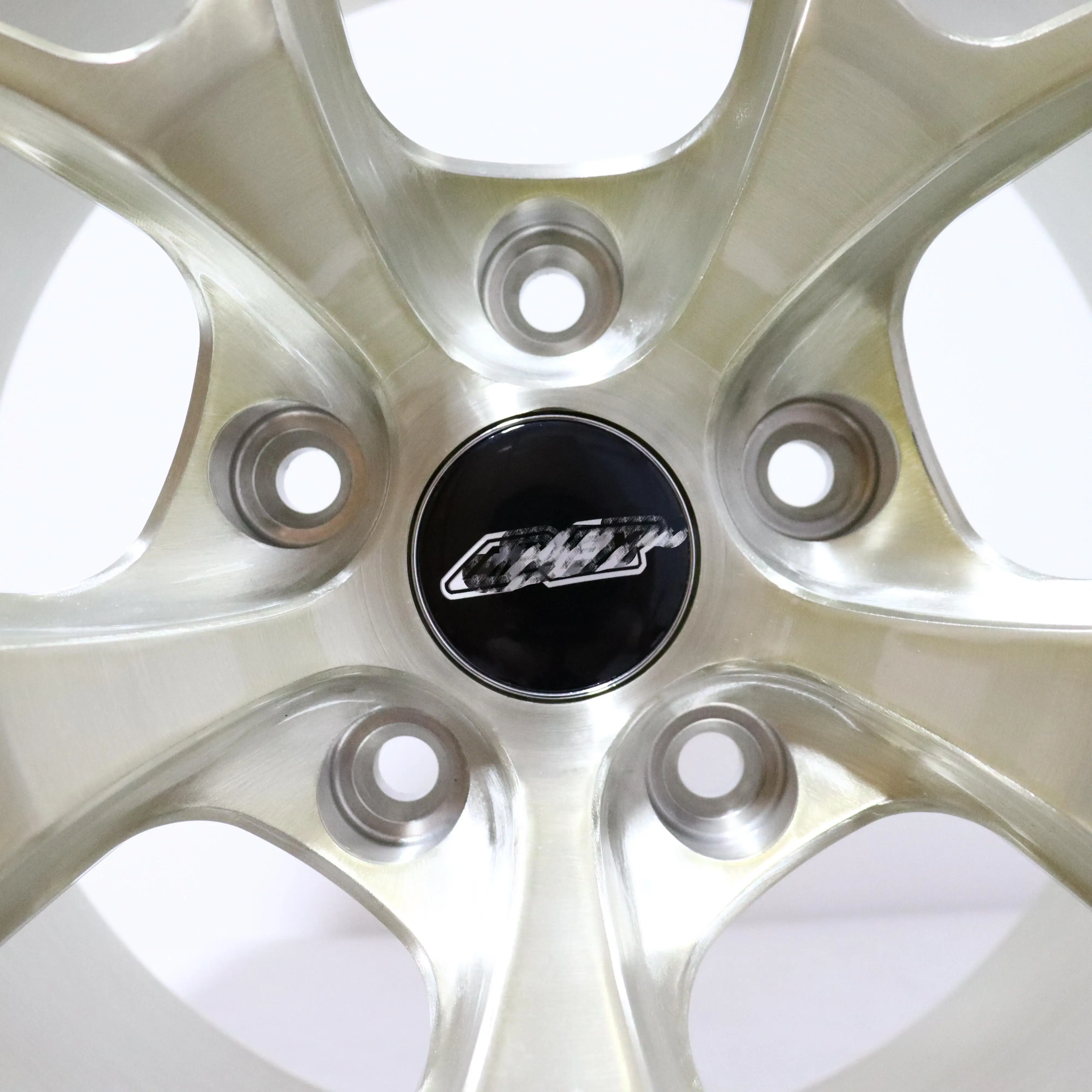 عجلات Xywheel المزورة المخصصة لجنوط عجلات تصميم Apex VS5RS باللون الذهبي المصقول 18 19 20 21 22 بوصة 5*112 66.6 120 BMW Mercedes Audi #5