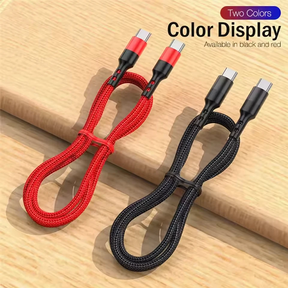 USB C To Type C Cable USBC PD Lightning Fast Charger Cord USB-C Type-c Cable For iPhone 15 16 17 Xiaomi for Samsung Mobile Phone