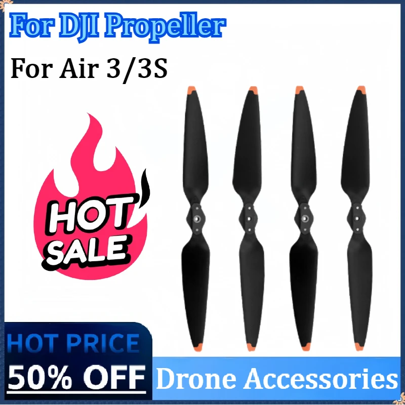 

New Drone Accessories Low-Noise Propeller For DJI Air 3/3S Drone Accessory Quick Release Blade Wing High Quality in Stock