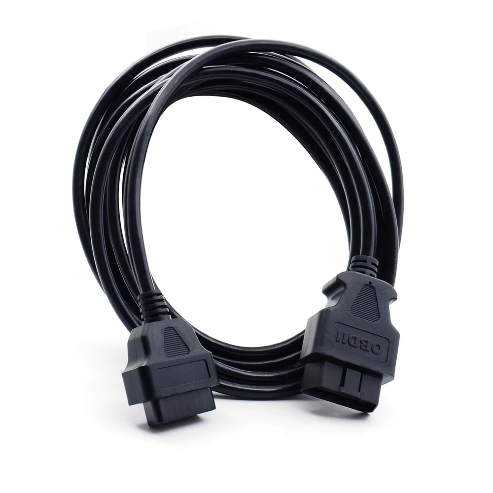 10 Meters OBD2 16Pin Extension Cable Connectors OBDII 16PIN Male To Female Connector