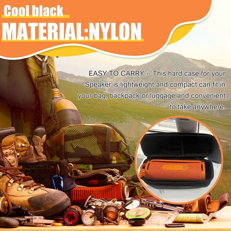 حافظة واقية للسفر لهاتف Sony ULT FIELD 1 مكبر صوت لاسلكي للتخزين المحمول SRS-ULT10