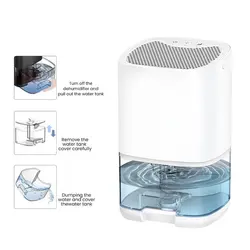 1000ML Air Dehumidifier with Basic Air Filter Moisture Absorbers Machine Anti Humidity For Home Bedroom Air Dryer EU/US plug