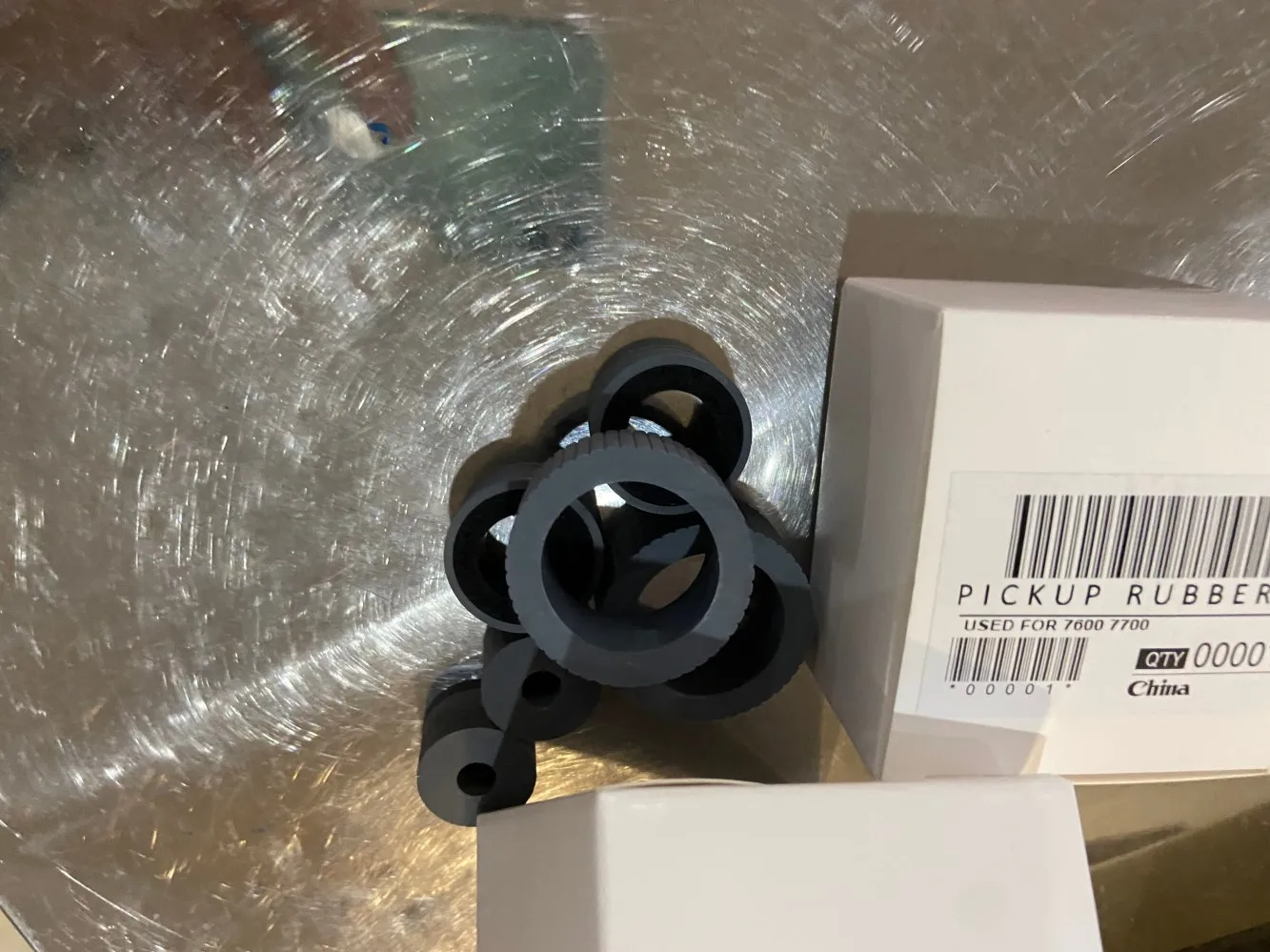 

5SETS PA03740-K010 PA03740-K011 Brake Pick Roller Tire for Fujitsu fi-7600 fi-7700 fi-7700S / fi7600 fi7700 fi7700S