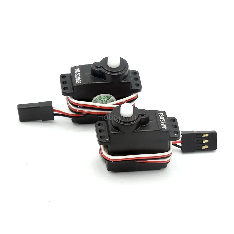 SpingRC SM-S2309S Micro Analog Servo Plastic Gears 2pcs  RC Model Airplane Glider Helicopter