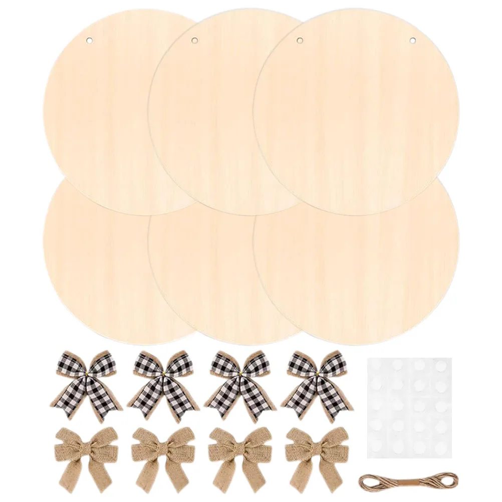 

1 комплект, деревянные вырезы, незавершенные круглые деревянные ломтики, принадлежности для рукоделия, ручная работа, вырезы для рисования, декор для вечеринки, ломтики дерева