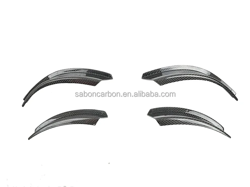 

GT4 Canards Carbon Fiber Front Bumper Canards Winglets For BMW G8X M3 M4 2021+