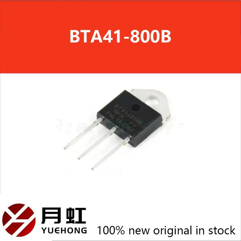 

5pcs BTA41-800B BTA41800B BTA41-800 BTA41 Triacs 40 Amp 800 Volt TO-3P new original