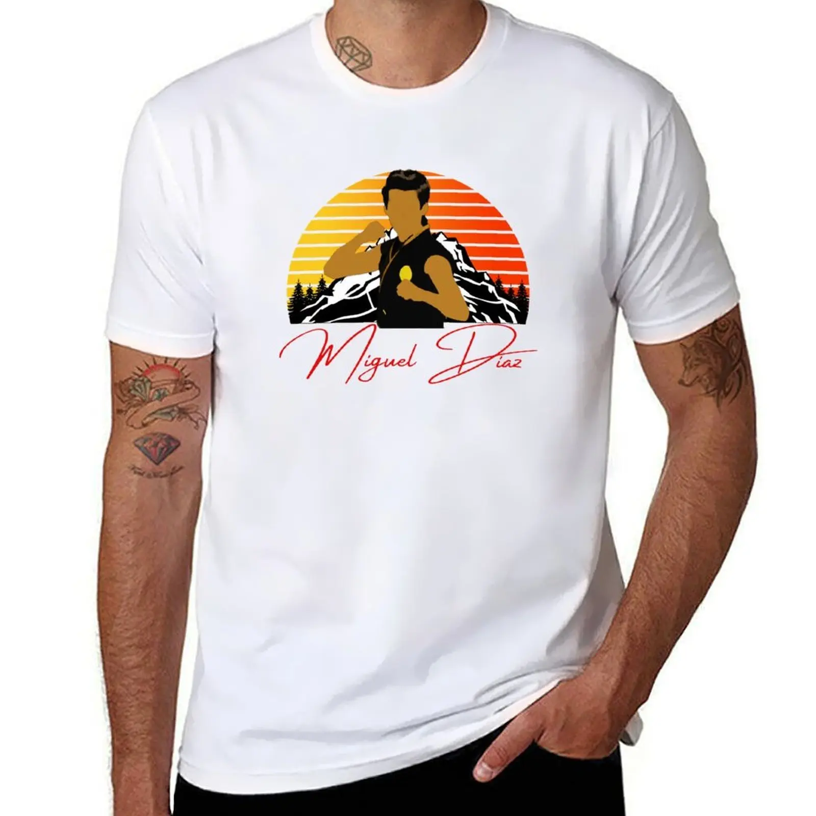 

Miguel Diaz! T-Shirt t shirts for man cotton soft funny t shirts cotton T-Shirt