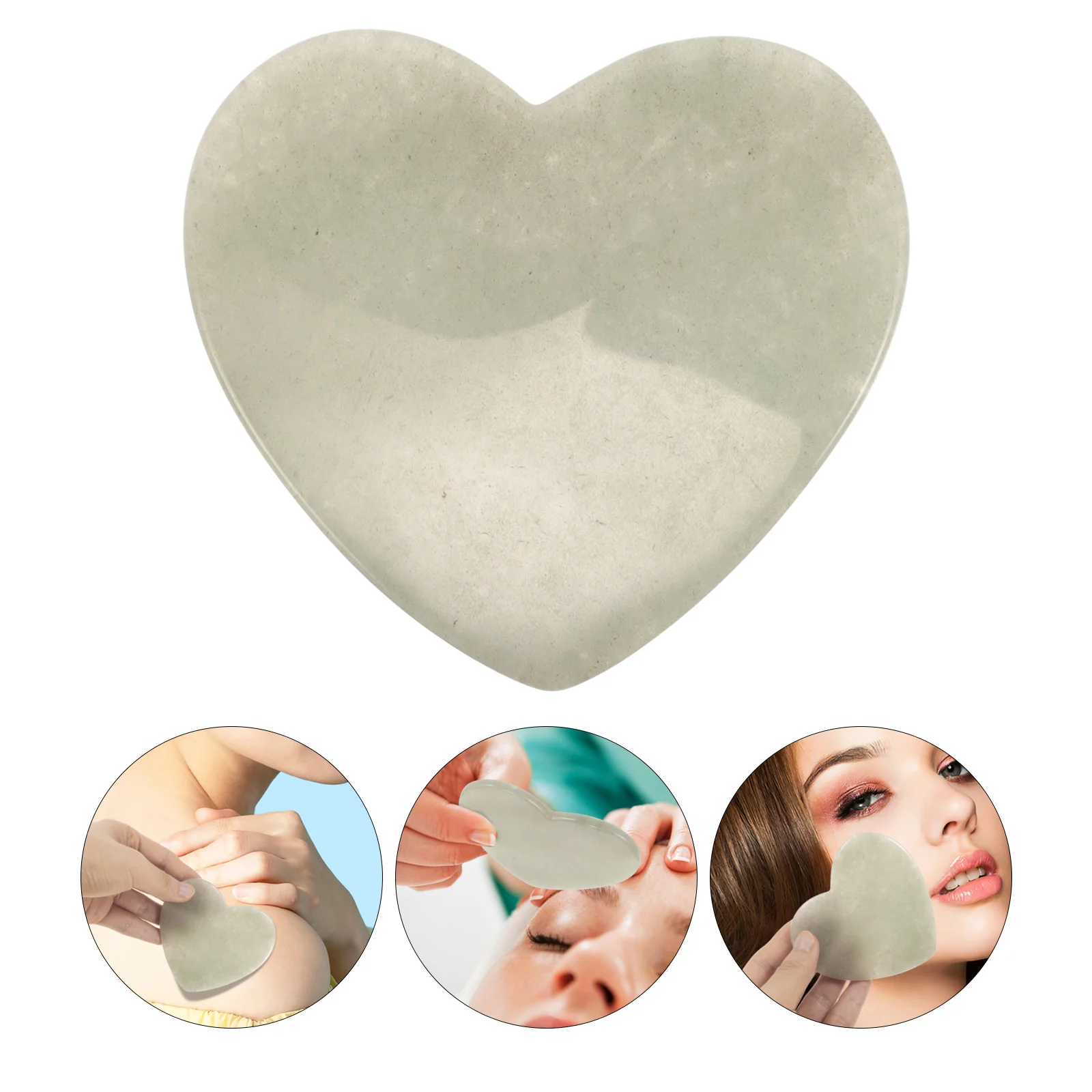 

Jade Gua Sha Smooth Facial Tool Stone Face Sculpting Neck Massage Tool Skincare Essential Gua Sha Jade Guasha Stone