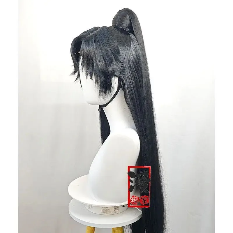 

Styled Yongye Xinghe Yu Shuxin Become The Girl Of Black Lotus Lin MiaoMiao Mu Sheng Ziqi Wig Black Hanfu Mo Ran Customized