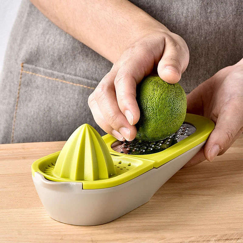 

Multifunctional 2-in-1 juicer Lemon squeezer Juicer Kitchen gadget Melon and fruit grater