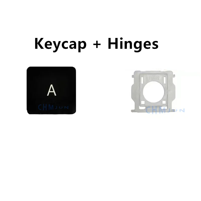 

Replacement Individual A KeyCap and Hinges for MacBook Laptop M1 Pro/Max Retina 14" 16" 2021 2022 A2442 A2485 A2681 A2337 A2338