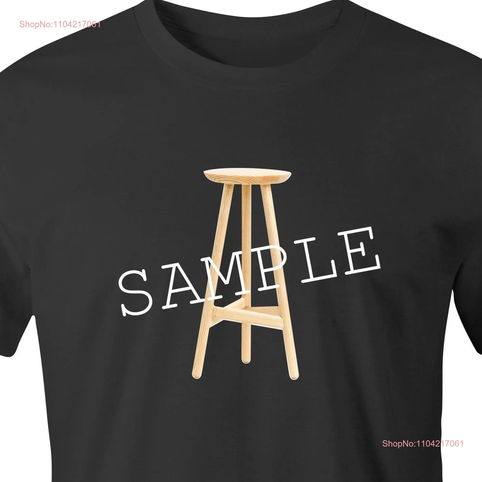 Stool Sample by BigBadT T Shirt com Free USA Shipping Funny Play On Words Hilarious Poop Joke long or short sleeves