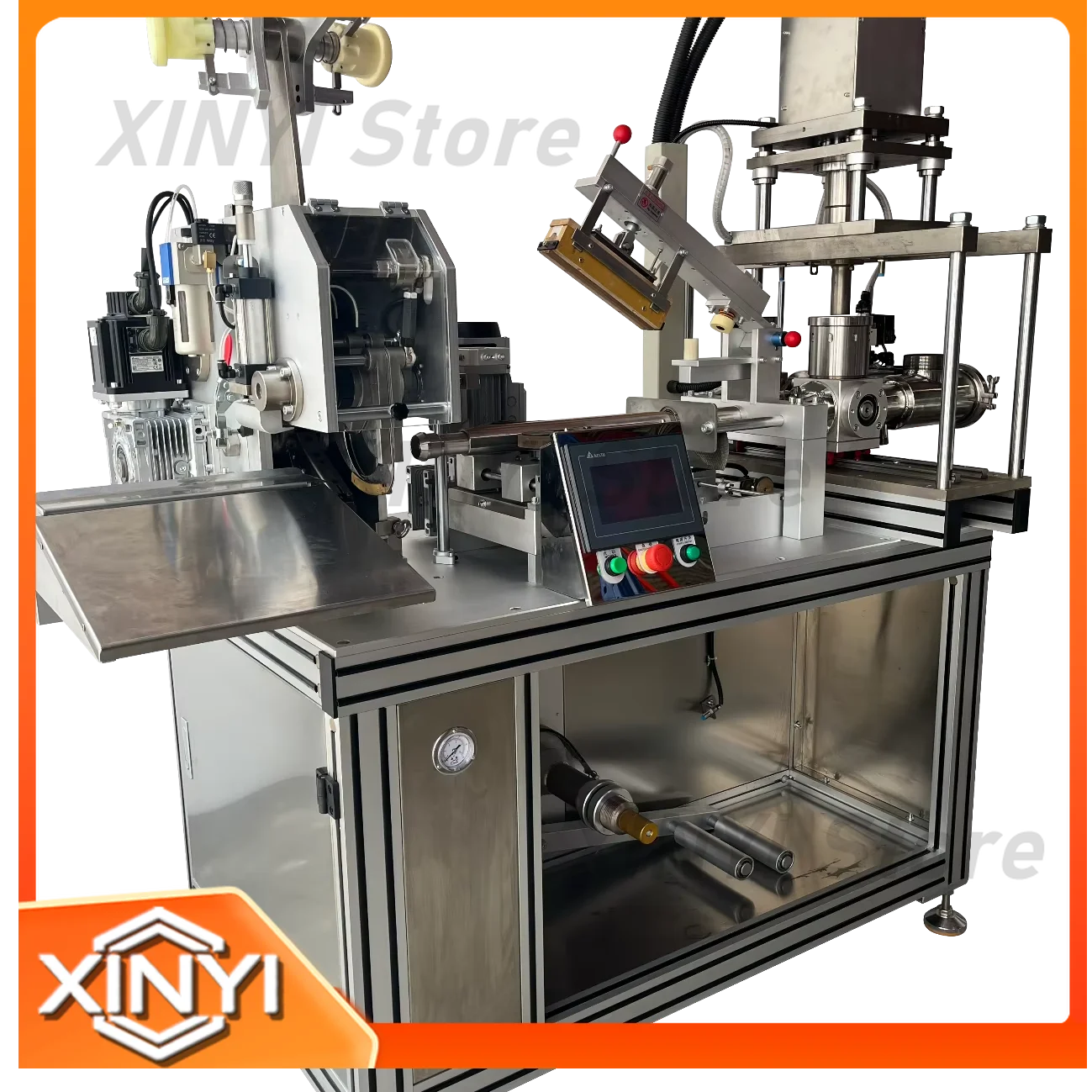 Small Liquid Bottle Filling Machine for Sausage Adhesive Filling 300ml 600ml Automatic Sausage Filler for Different Sizes