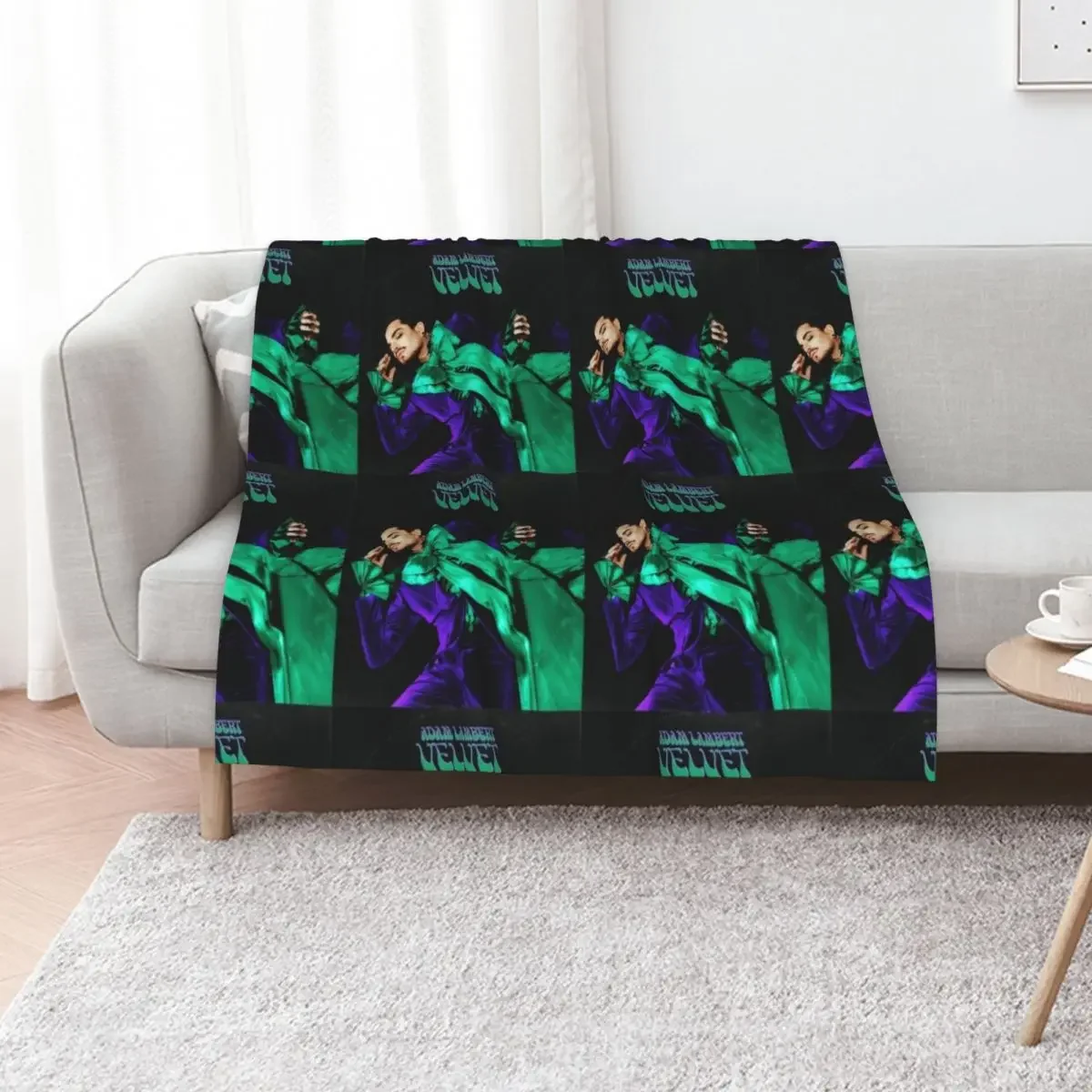 

Velvet Adam Lambert Throw Blanket Bed For Sofa Thin Sofas Soft Plaid Blankets
