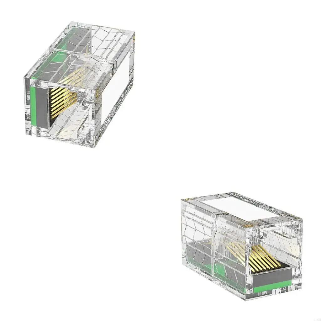 Gold Plated RJ45 Couplers Metal Shielded Ethernet Extenders For Stable Highly speed Data Transmission And Networking