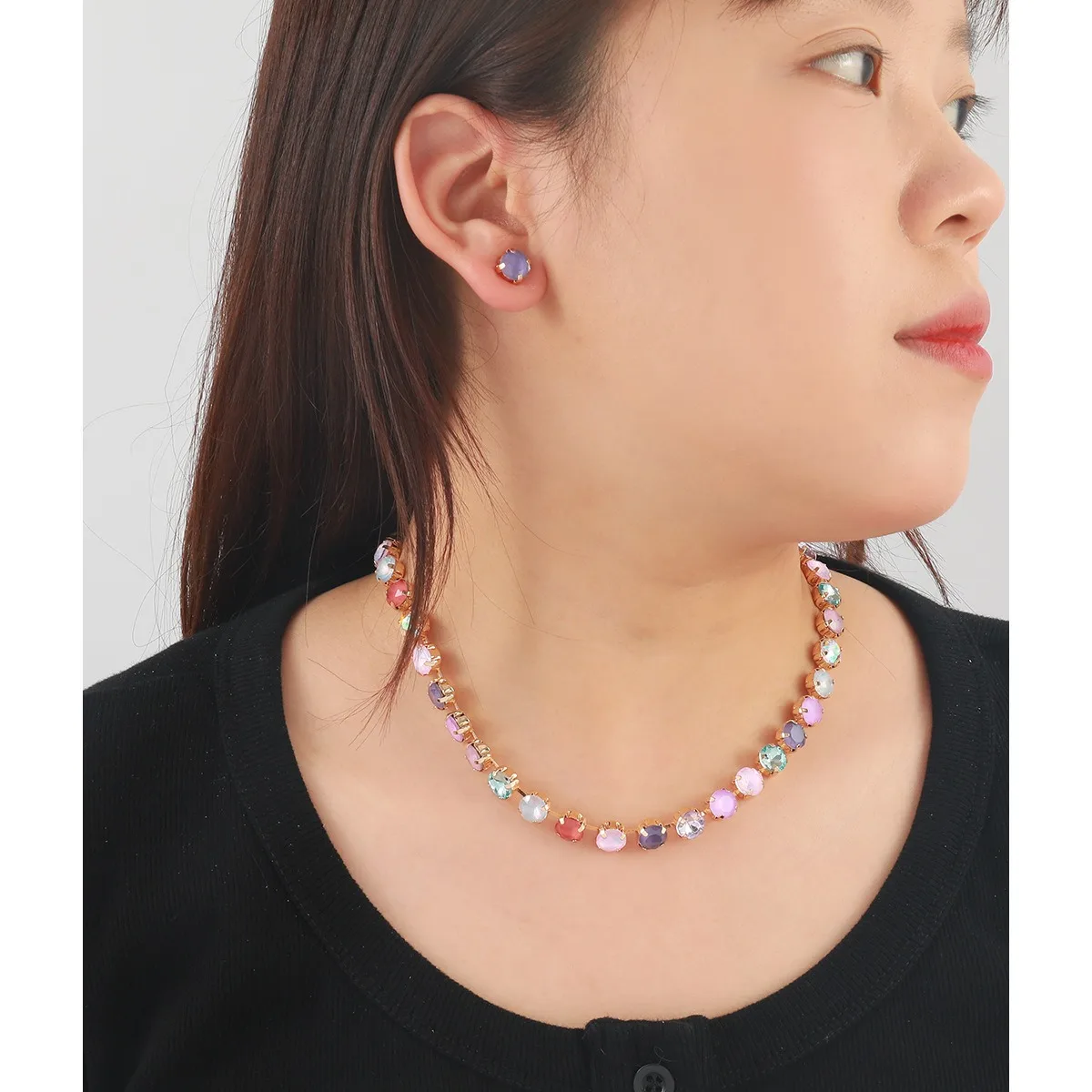 Multi Layer Stacked Necklace Cord Metal Chain Coin Pearl Charms Women Vintage Bohemian Oversized Statement Fashion