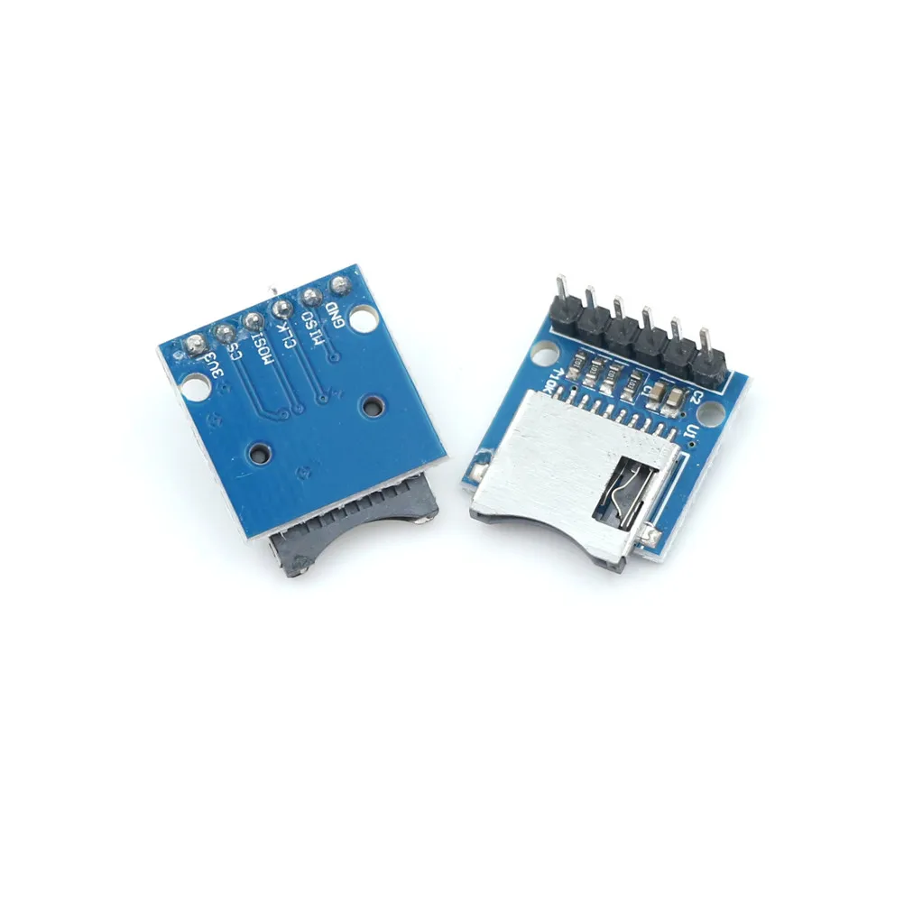 2pcs micro SD כרטיס קריאה/כתיבה microtracter tf spi כרטיס ממשק sd מיני שקע כרטיס sd
