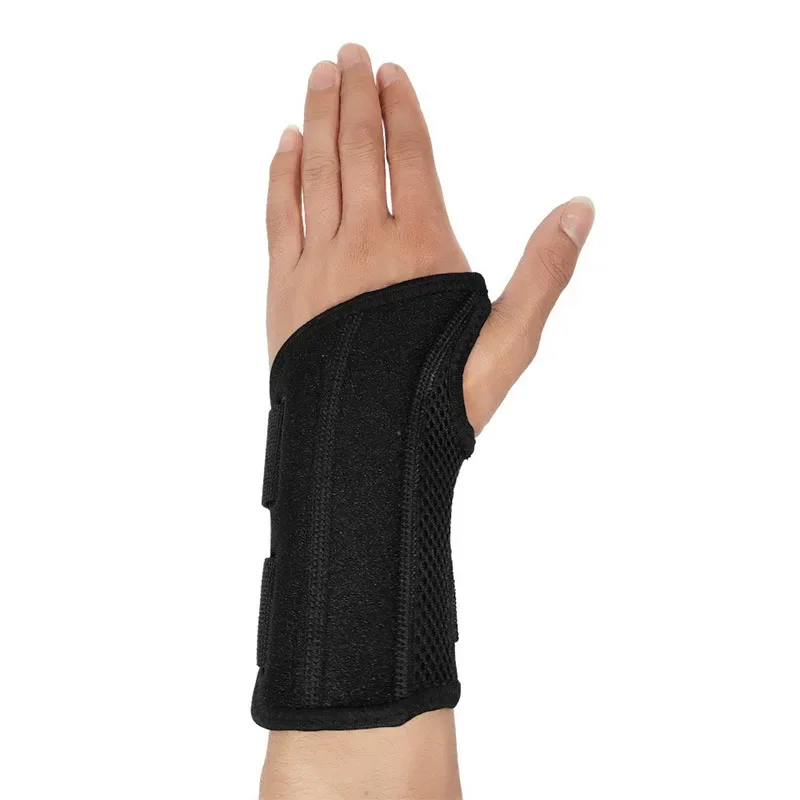 1Pcs Breathable Wrist protection support Prevention and recovery of writer Bracelet Tendiniti Steel plate support thumb brace