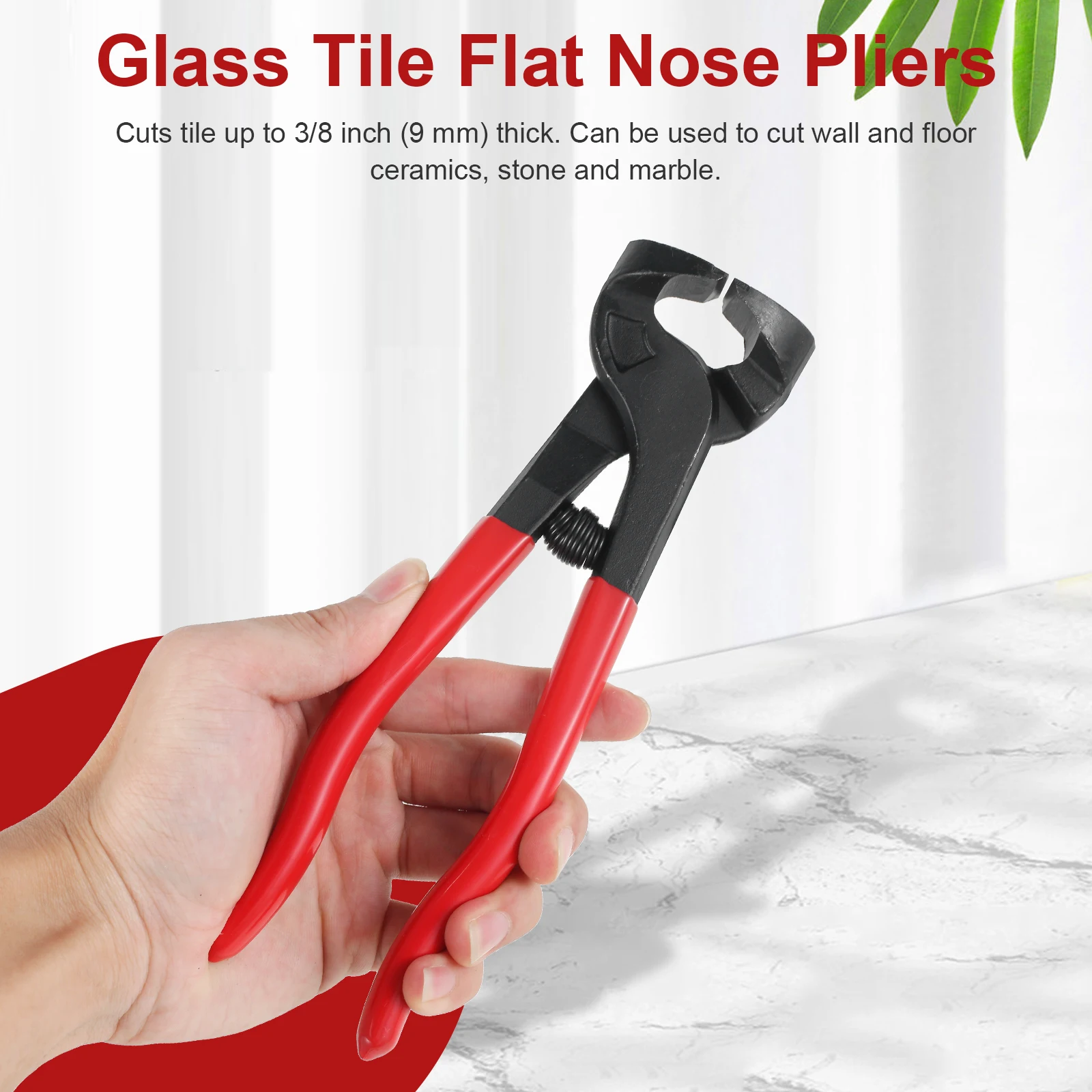 أدوات يدوية كماشة البلاط فسيفساء القاطع كماشة كماشة البلاط أدوات القطع بلاط زجاجي سيراميك القاطع لقطع مرآة زجاجية من البورسلين