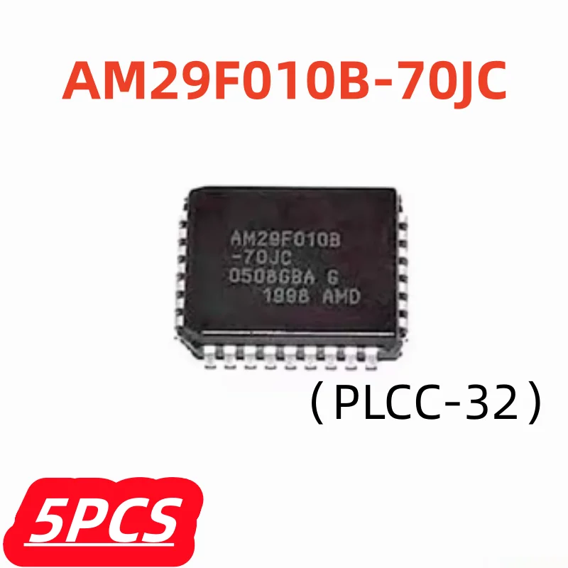 5Pcs/lot 100% New AM29F010B-70JC AM29F010B AM29F010 29F010 PLCC32 Original