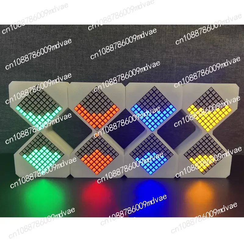 

Electronic Hourglass Cyber Gravity Sensing Technology DIY Black Technology Chronograph