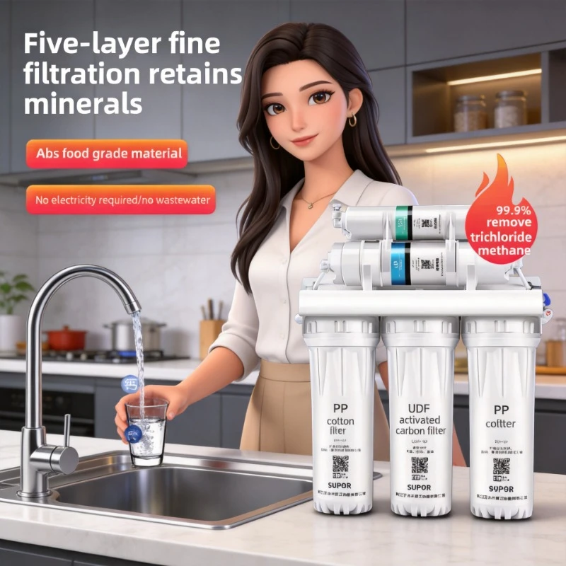Household Non Drinking Water Purifier Kitchen Ultrafiltration Machine Tap Water Ultrafiltration Filter