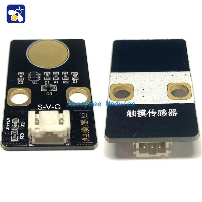 Touch sensor touch key module capacitive pointing type single key touch switch inductive ph2.0 anti-reverse plug interface touch