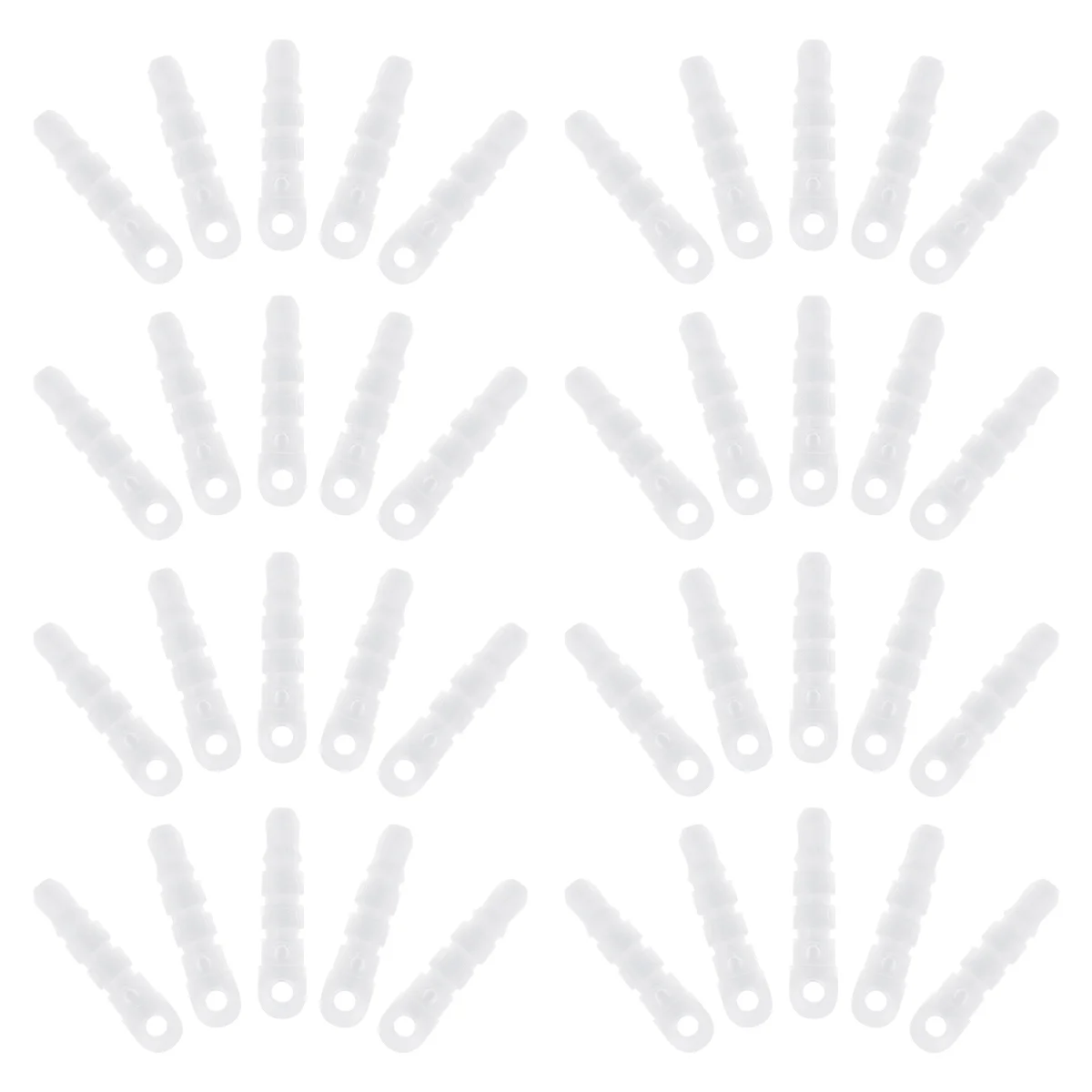 100Pcs Earphone Jack Dust Plug Lightweight Phone Charm With Hole For Keychain 35mm Dust Caps Stopper Mobile Phone Accessories