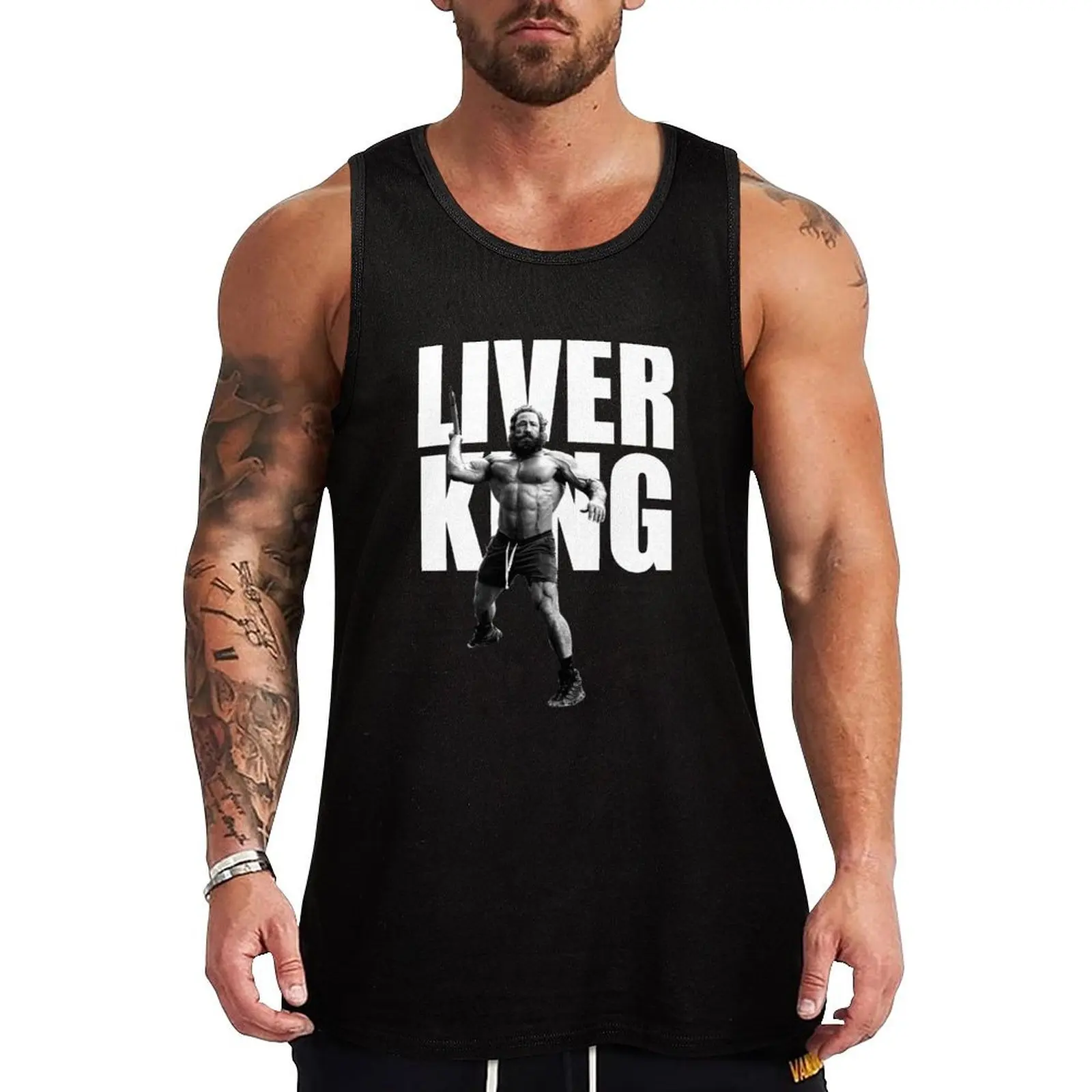 

The Liver King Tank Top men gym t-shirt for man