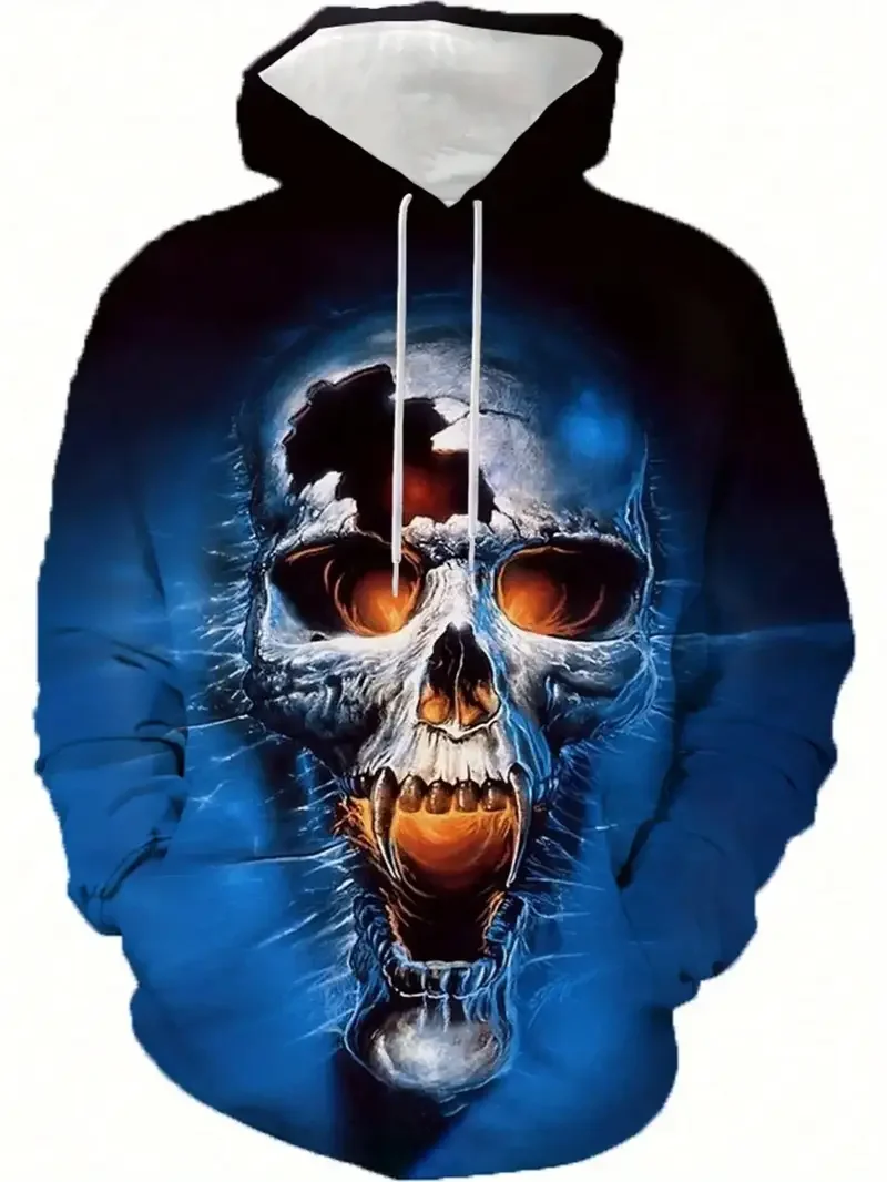 

Funny Halloween Fashion Pumpkin 3D Graphic Printing Men's Hoodies Autumn And Winter New Street Party Trend Men Clothing Tops